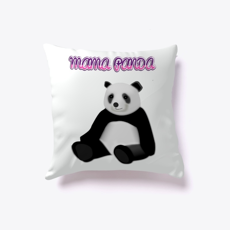 Mama Panda T-Shirt designs