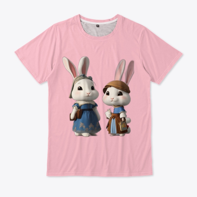 Bunnies in Happy Mood