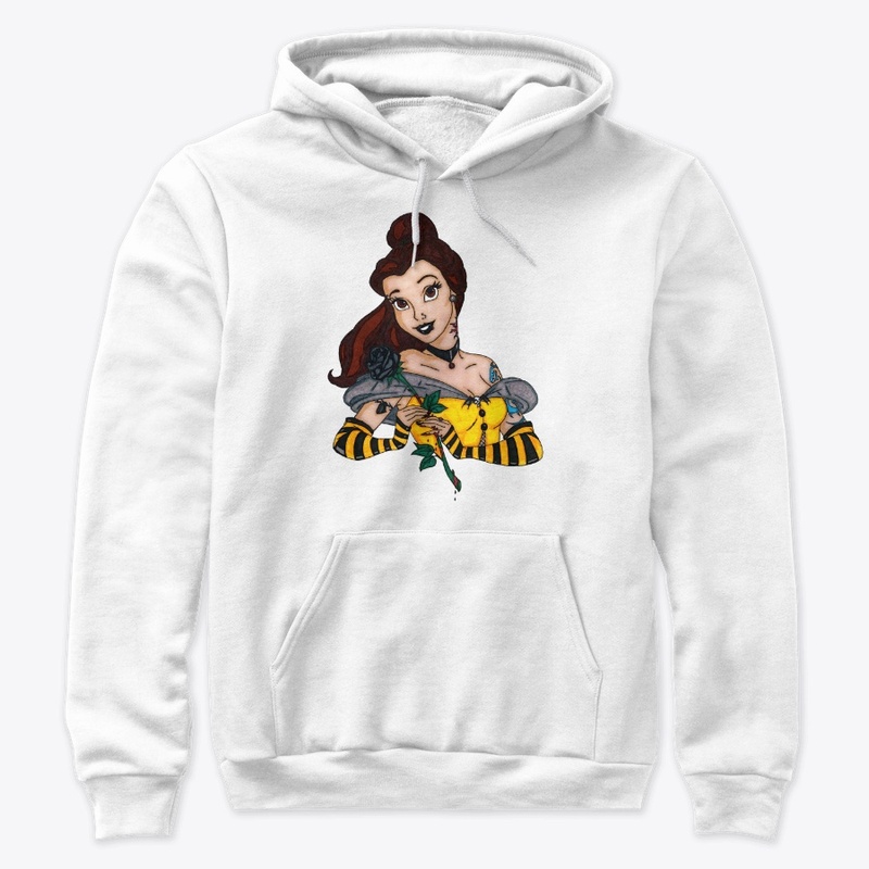 goth girl belle from beauty & the beast 