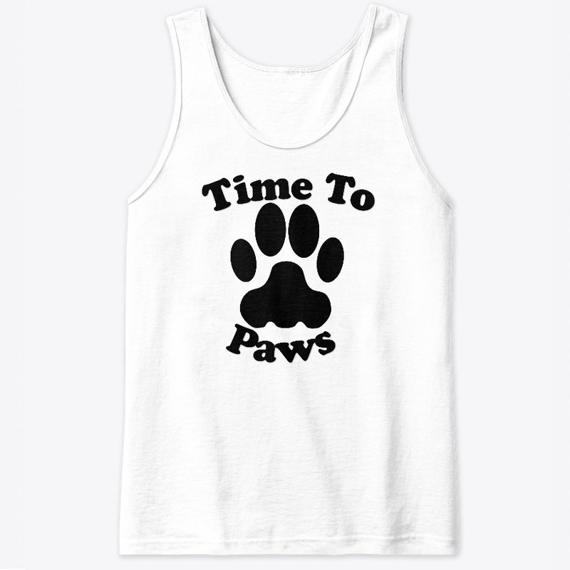 "Time to Paws" Shirt and Hoodie Design