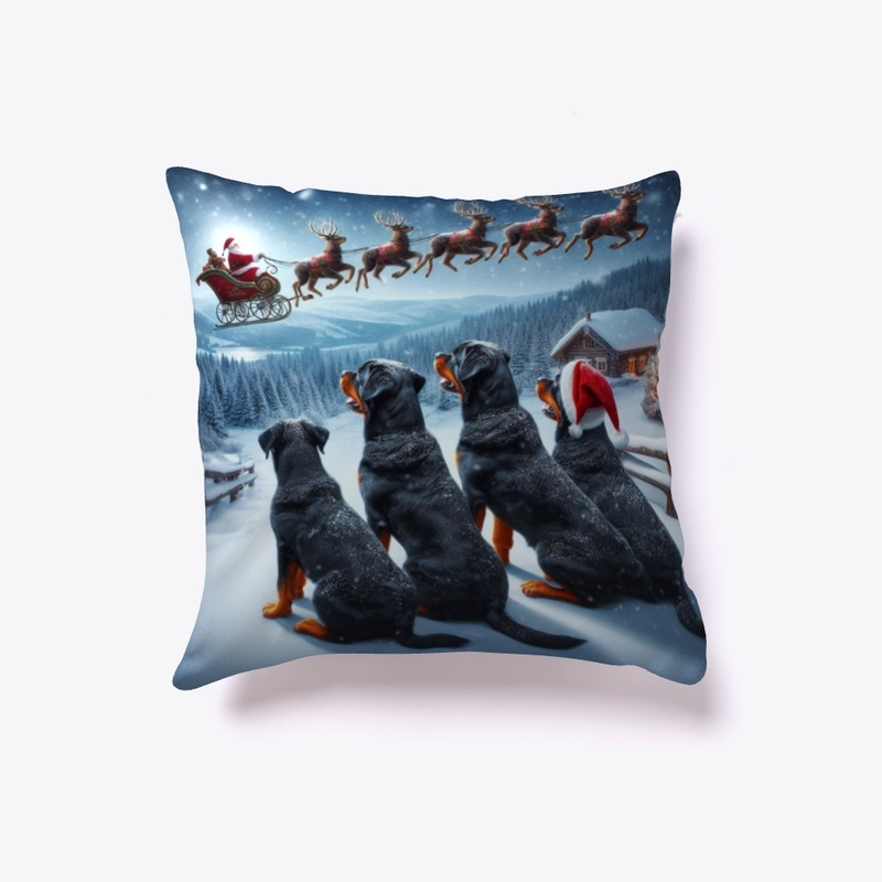 Rottweiler's Christmas Eve