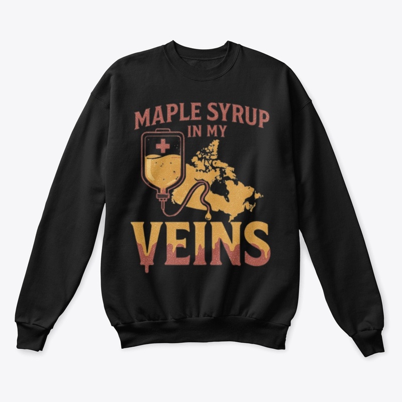 Maple Syrup in My Veins Tee