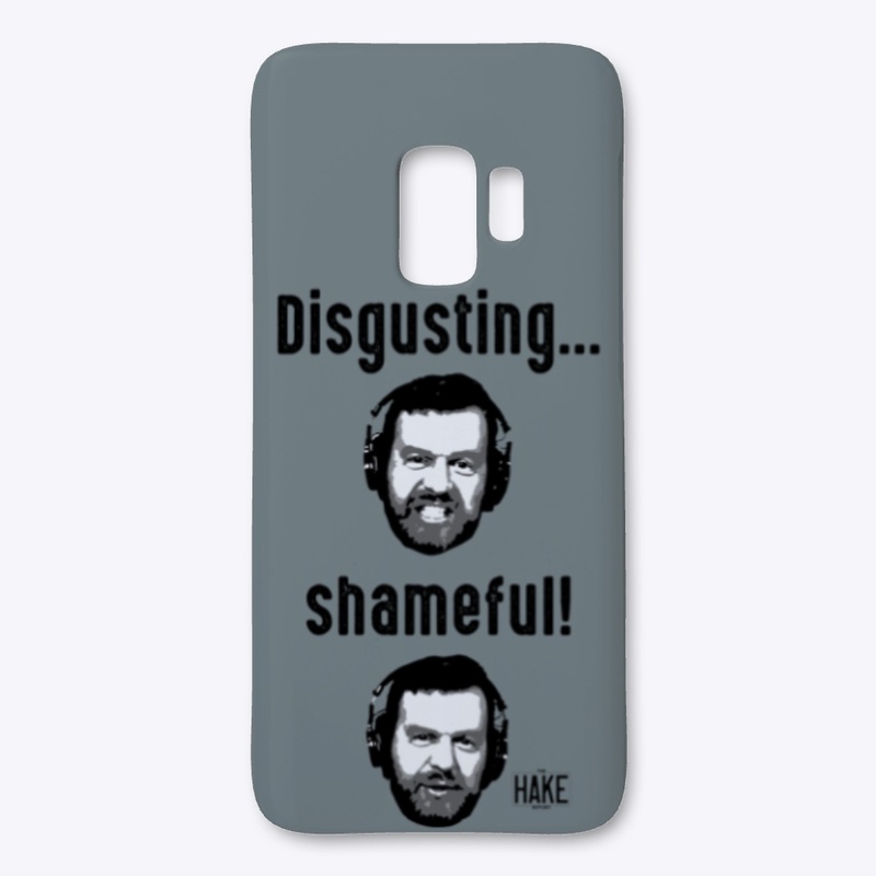 Disgusting / shameful! FACE (Black Text)