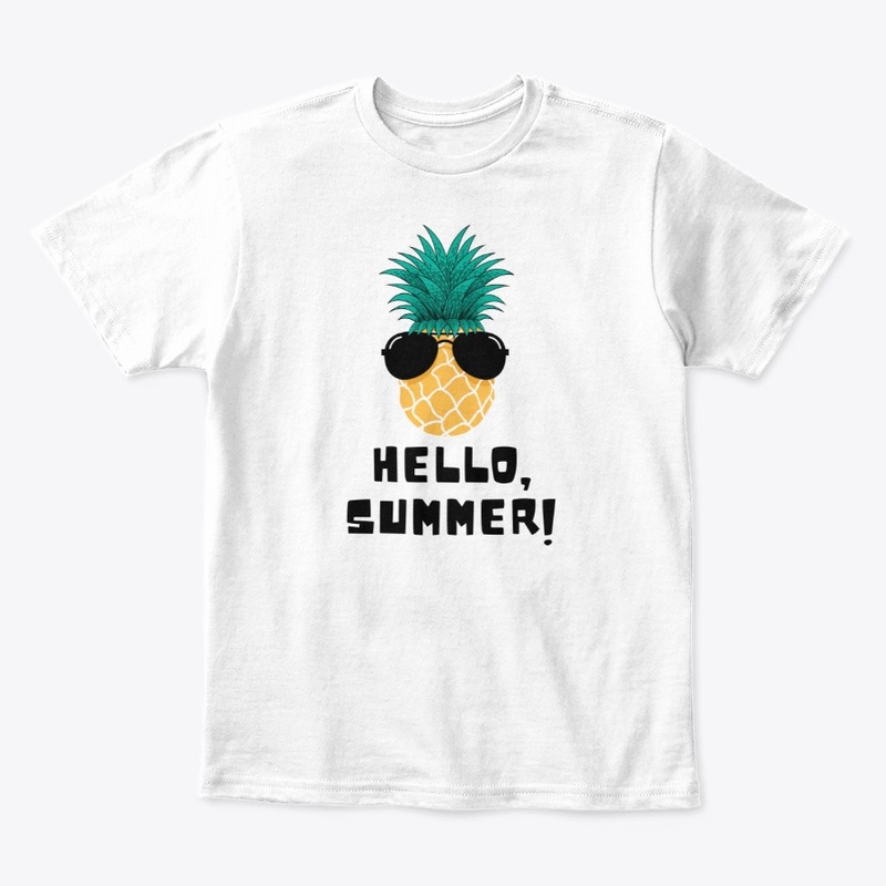 HELLO SUMMER PINAPPLE with SHADES