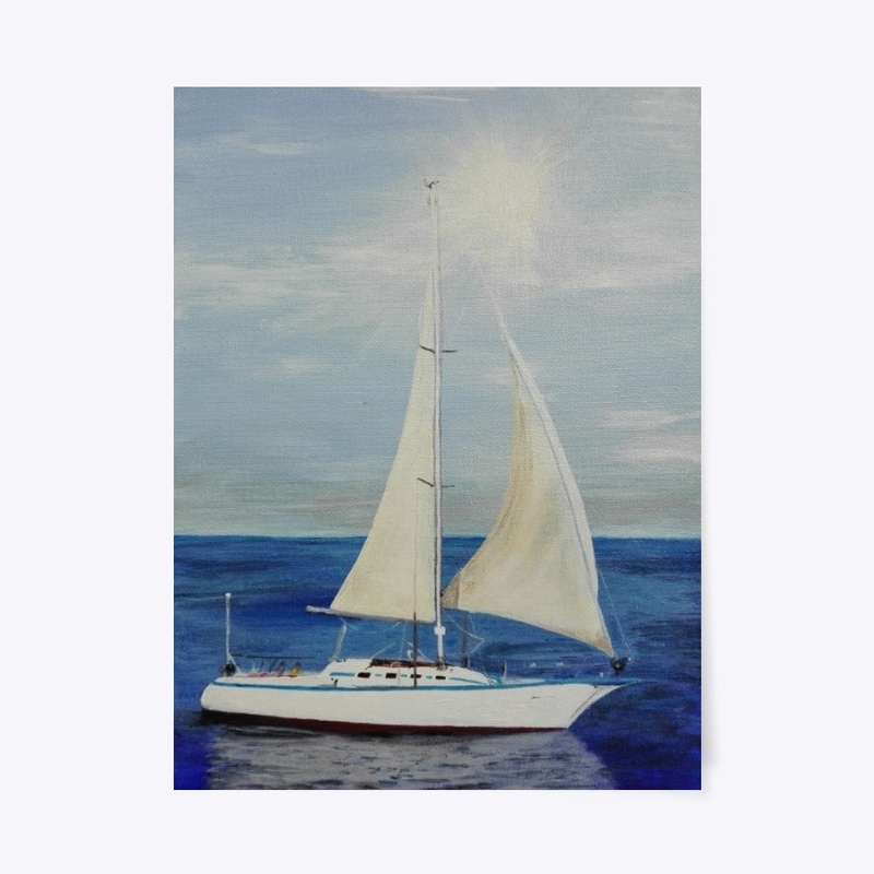 Midday Sailing Boat