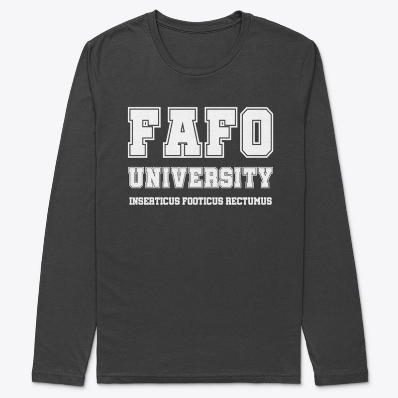 FAFO UNIVERSITY WHITE
