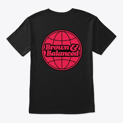 Juneteenth Shirt With Background Black T-Shirt Back