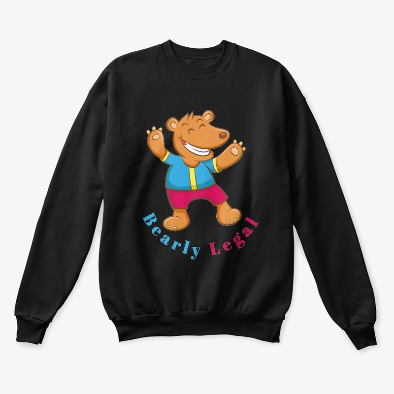 Bearly Legal LGBT Sweatshirt