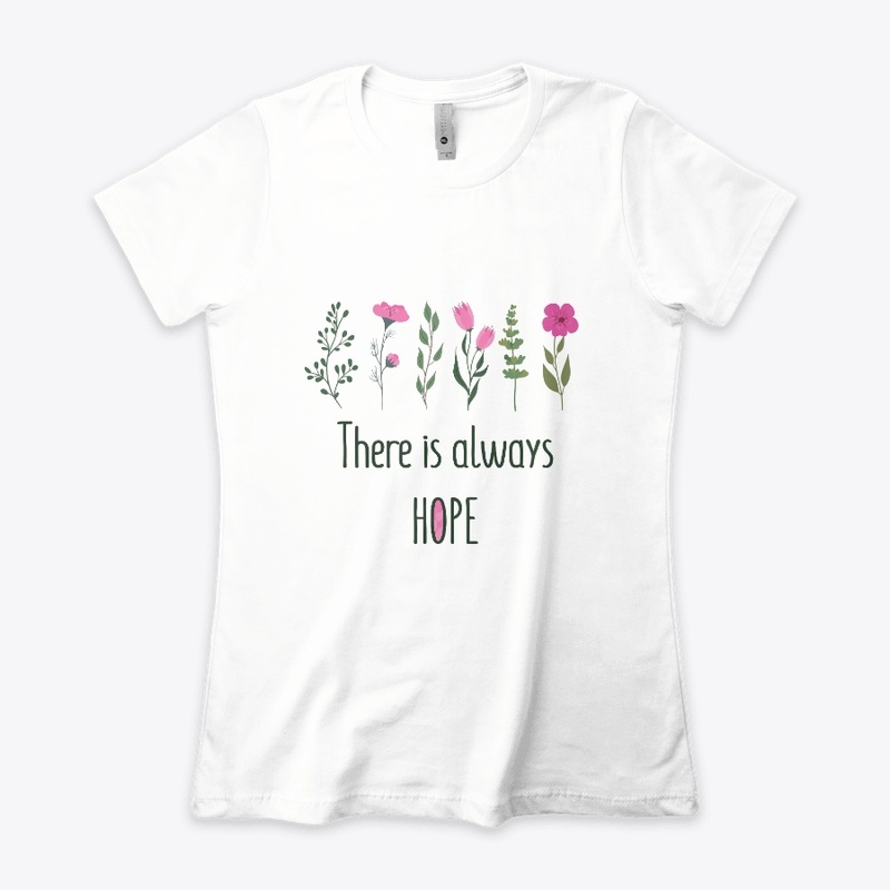 Pink Flowers Gives Hope