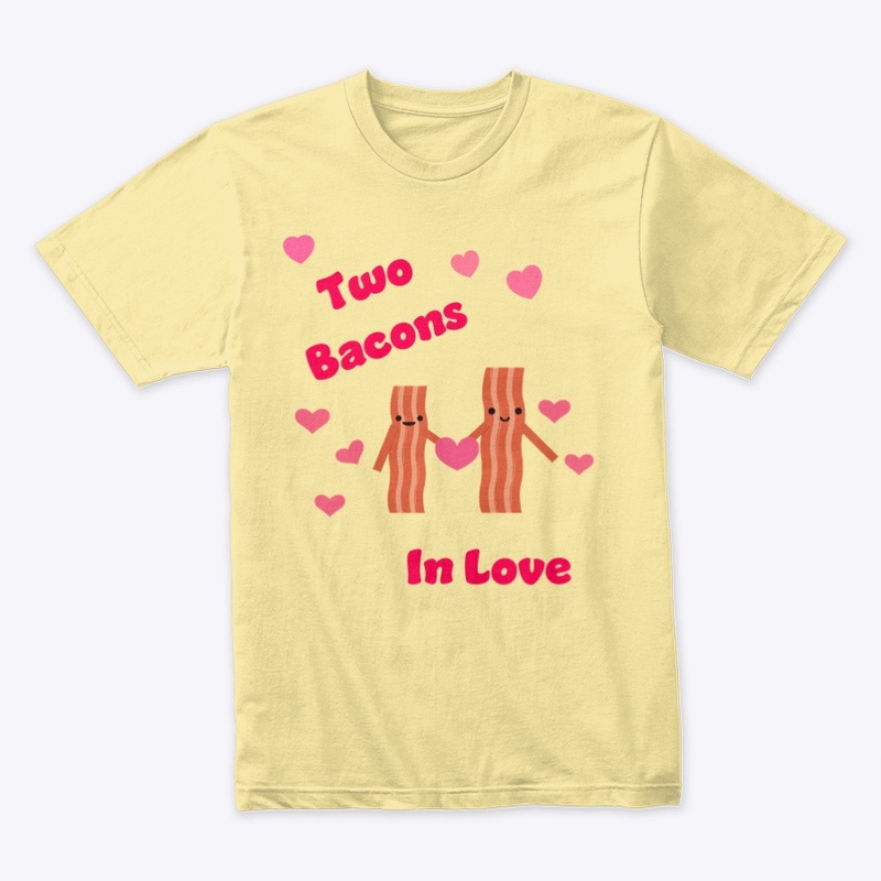 Two Bacons in Love Premium Tee