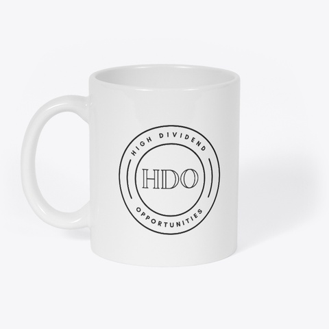 Hdo Logo Mug White T-Shirt Front