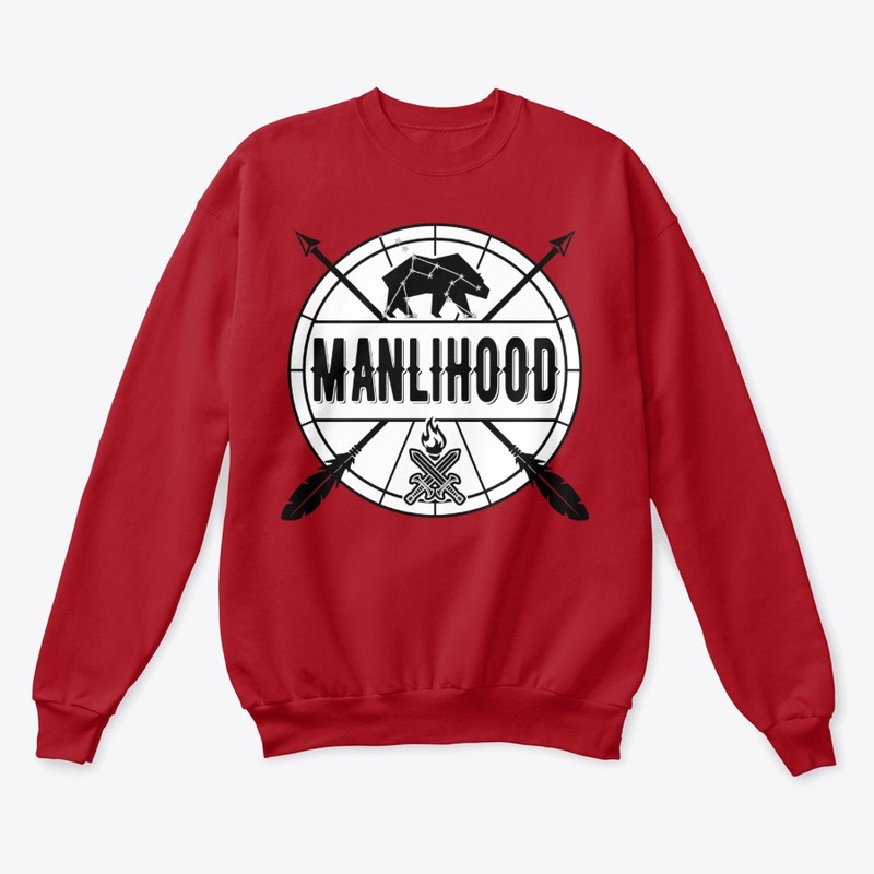 Manlihood Black and White Logo