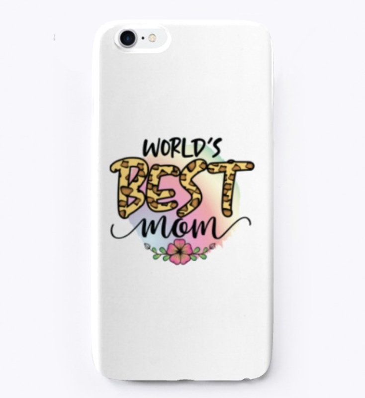 Worlds Best Mom Watercolor