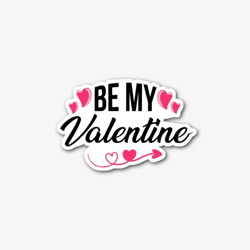 Be my valentine T shirt design Unisex