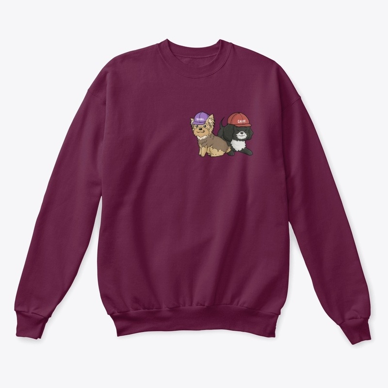 Bowie and Panda Crew Neck Sweater