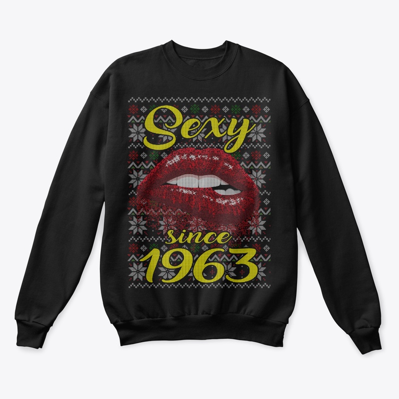 Sexy Since 1963 Ugly Christmas Sweater