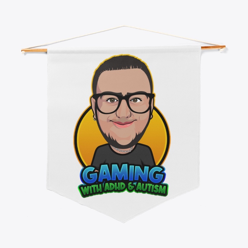 Gaming With ADHD and Autism Wall Art