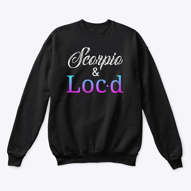 Scorpio & loc'd zodiac tee shirt