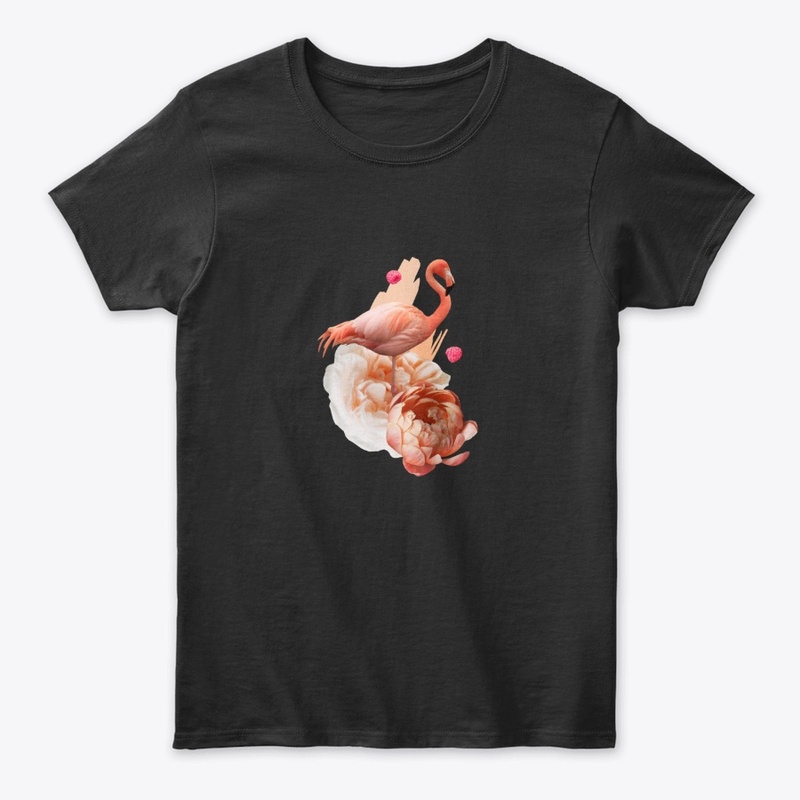 T-shirt flamingo cool t-shirt