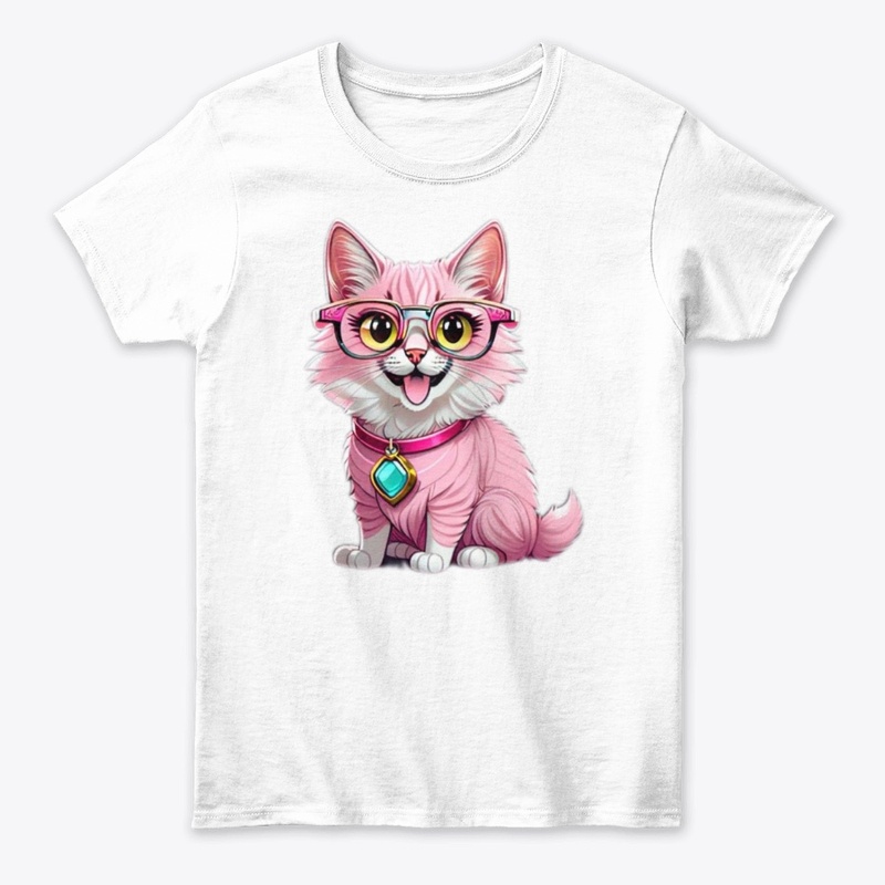 Smile Cat Vibes: Trendy Tee