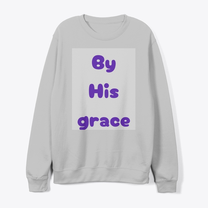 by his grace