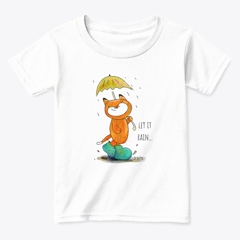 Cat on the rain
