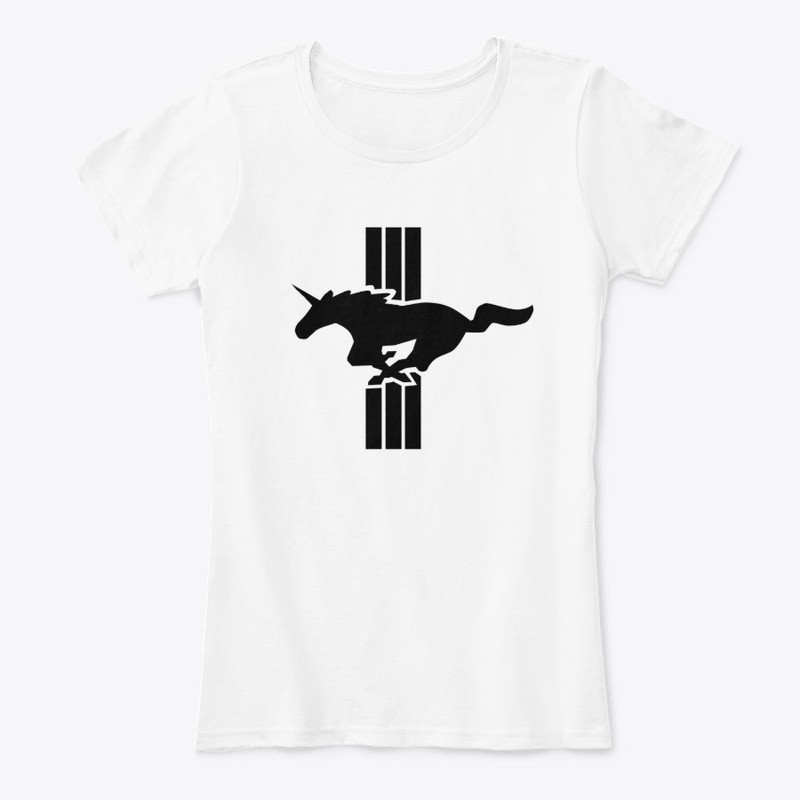 Unicorn Logo Mustang Parody