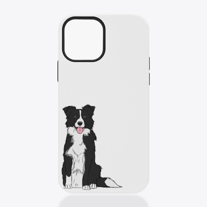Border Collie design 2 IPhone Case