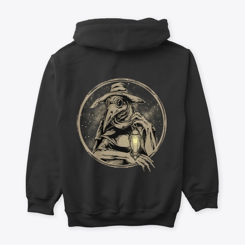 Medicated logo + Plague doctor on back