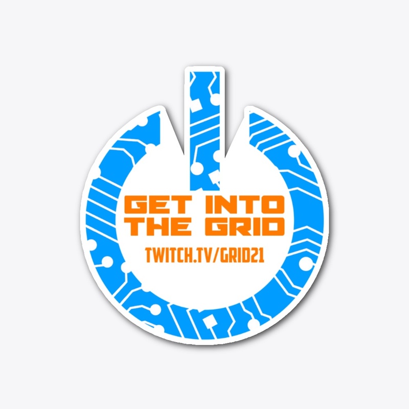 Get into the Grid Sticker