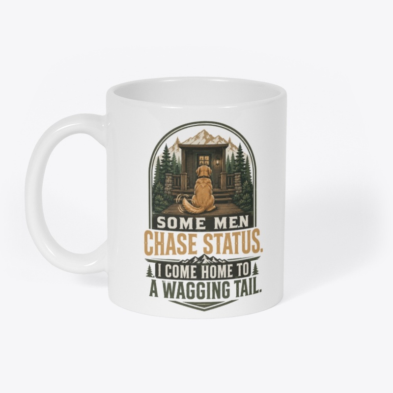 Wagging Tail Dog Dad Merch