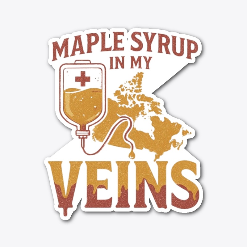 Maple Syrup in My Veins Tee