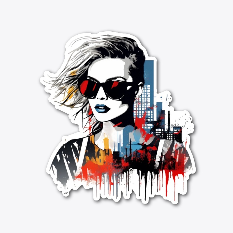 Subculture Alternative Cityscape Girl