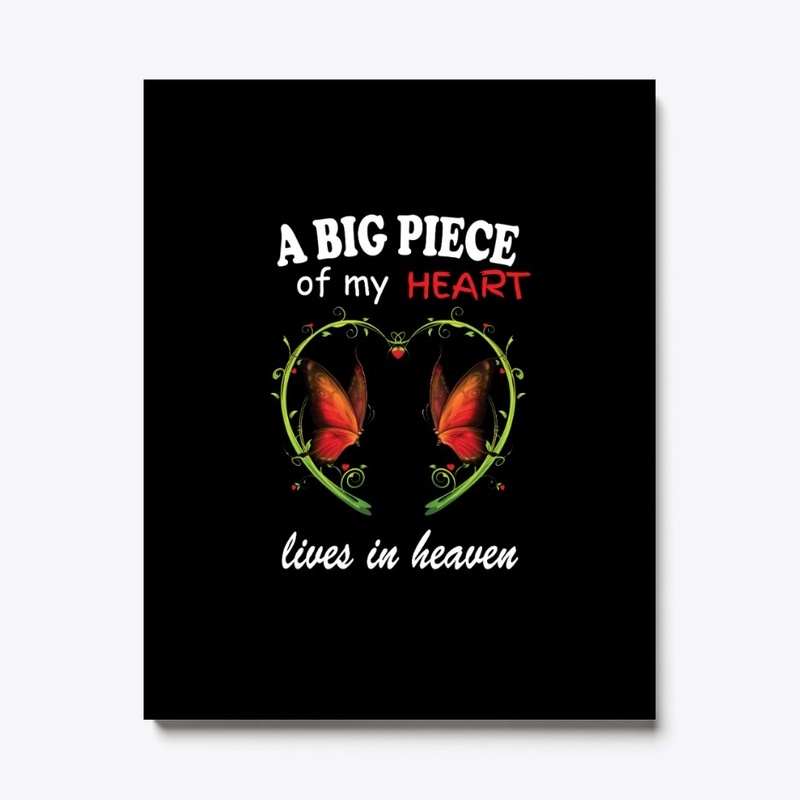 A Big Piece Of My Heart Butterfly Tshirt