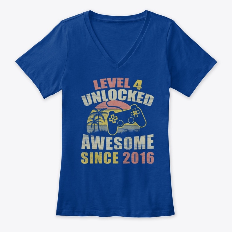 4th Birthday Awesome 2016 Gamer Level 4