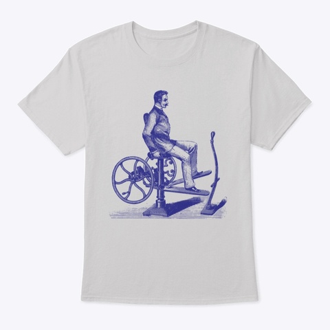 Never Fear The Spectrum Male 2 Light Steel T-Shirt Front