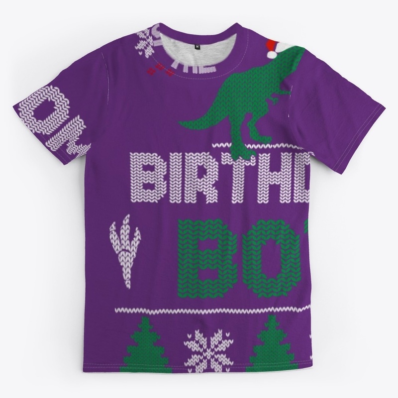 Mom of the Birthday Boy Matching T-Rex B
