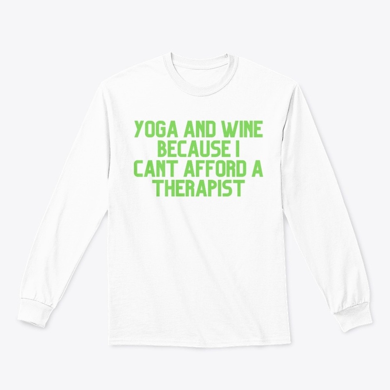 Yoga and wine 