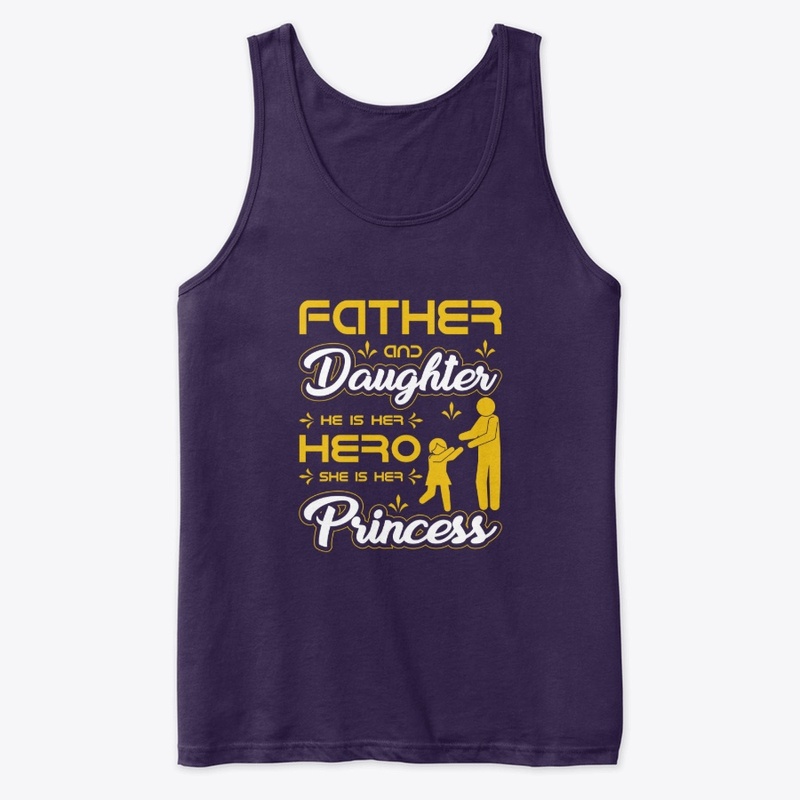 Father and Daughter T Shirt Design