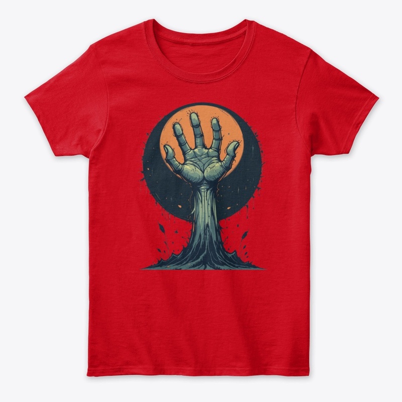 Zombie Hand Halloween Shirt