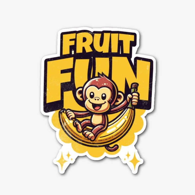Playful Banana Swing Tee
