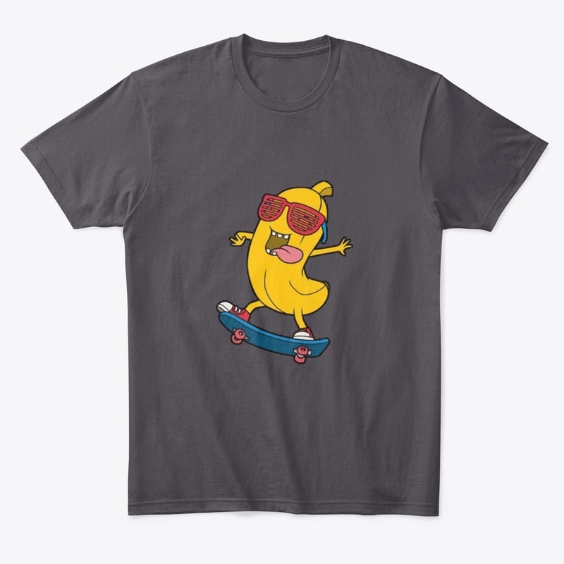 Banana's Skate Board T-Shirt