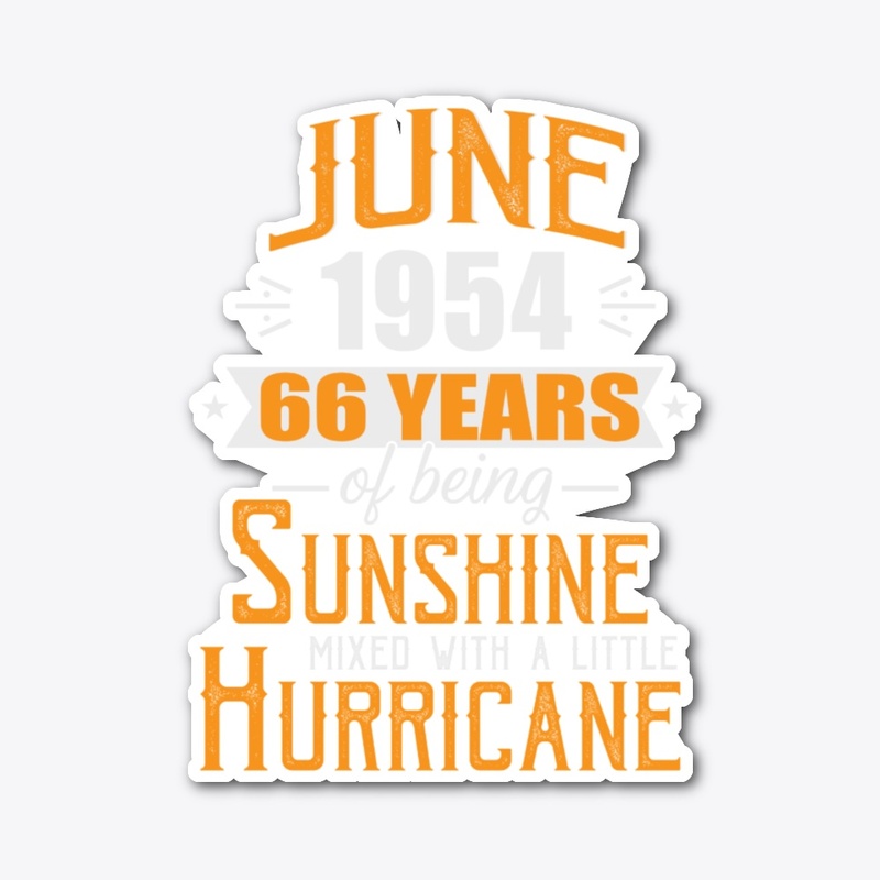 June 1954, 66 Years Anniversary Gift