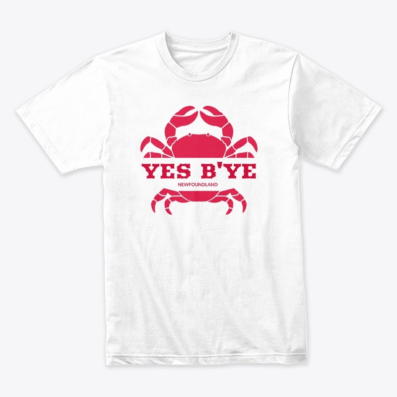 Newfoundland yes b'ye t-shirt