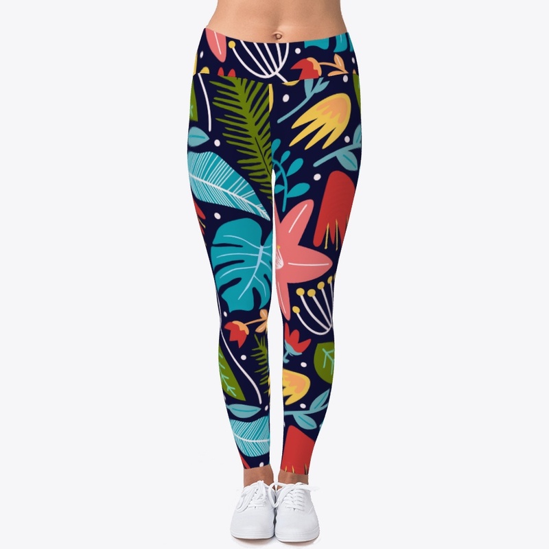 Flower Blossom Leave Pattern