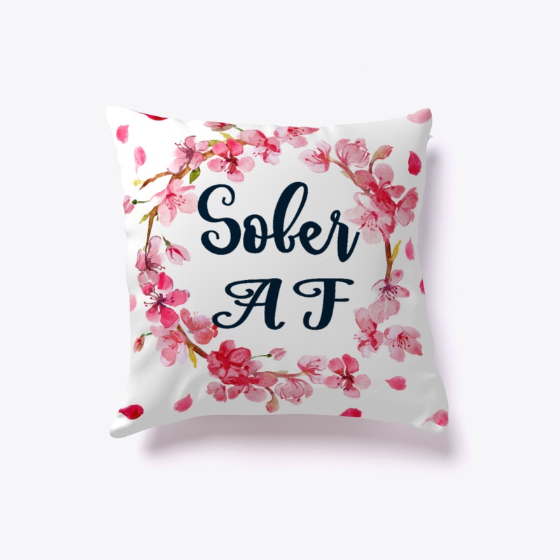 Funny Gift Ideas! Sober AF Pillows!