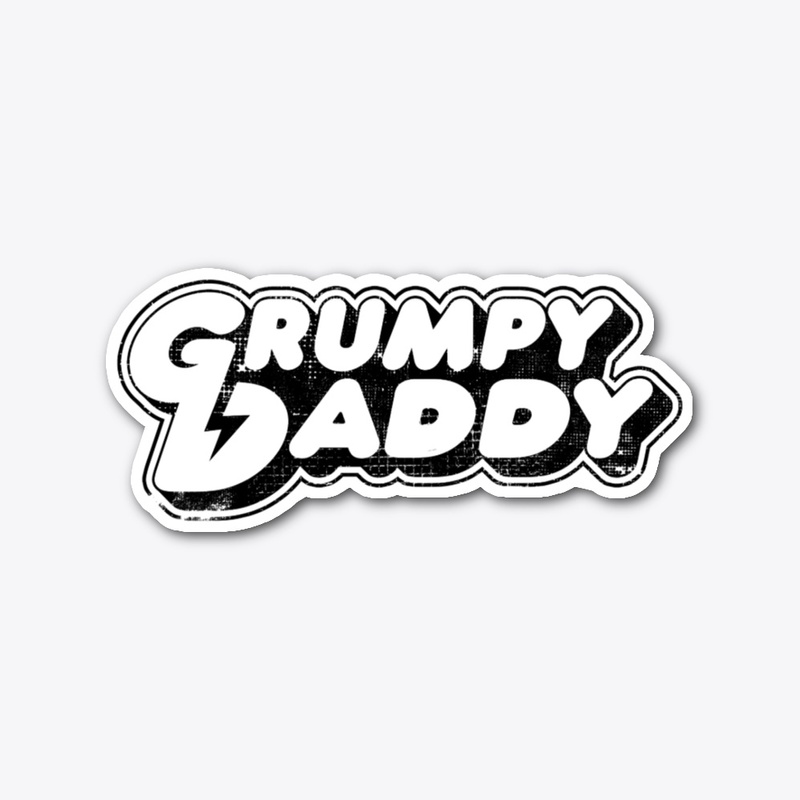 GRUMPY DADDY (Black print)
