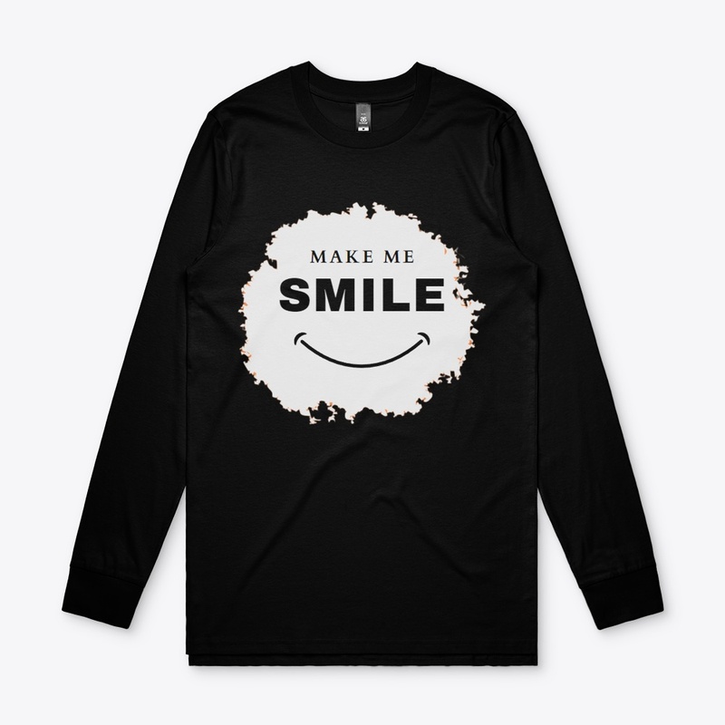 MAKE ME SMILE Men's Base Long Sleeve Tee