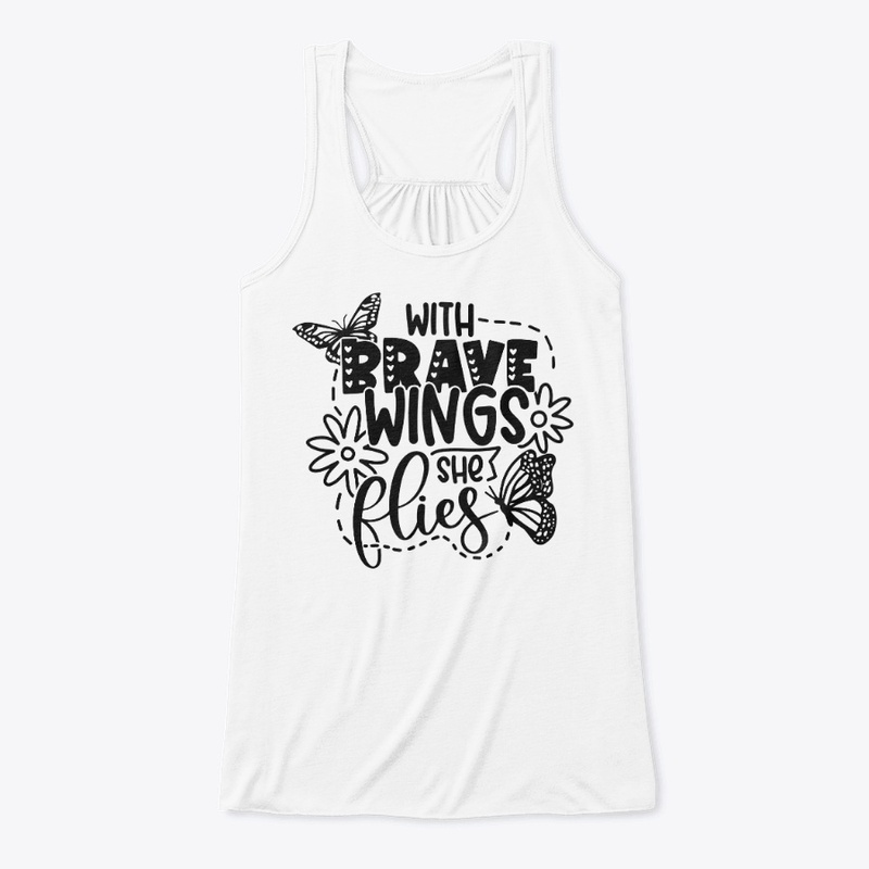 With Brave Wings she flies