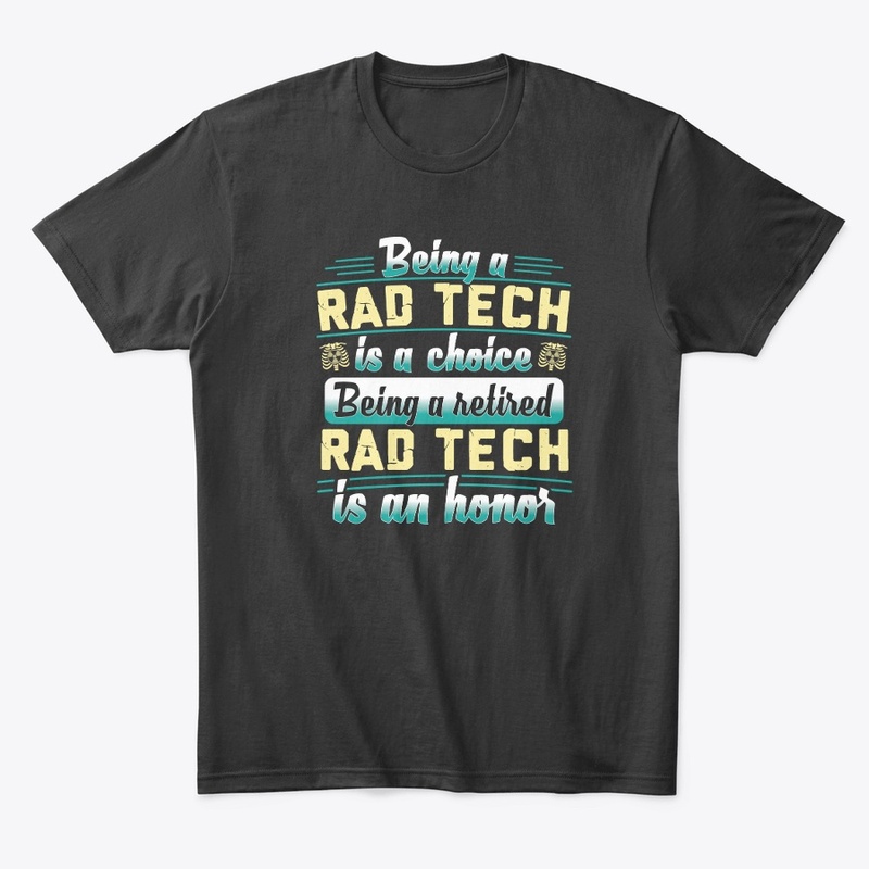 Proud Retired RAD Tech Hoodie
